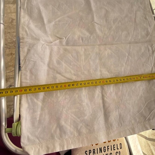 Pillowcase with Handmade Embroidery used, decorative vintage