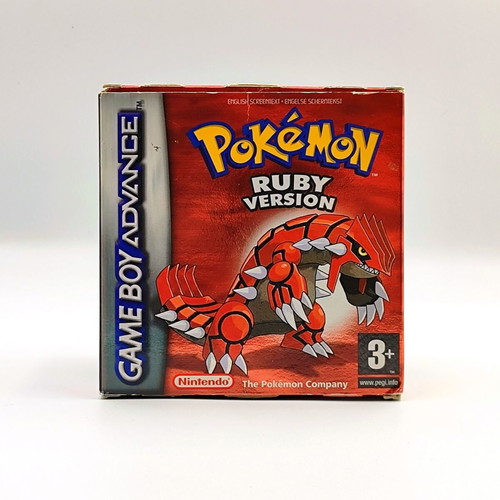 Pokemon Ruby Version Game Boy Advance used, PAL EUR