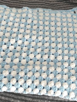Baby blankets used, pack of 7, various sizes