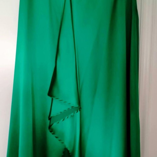 Zara skirt new, green with asymmetric -  20,00 - Vendora.cy