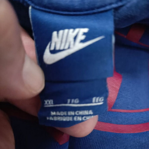 Nike Hoodie FCB blue like new, XXL