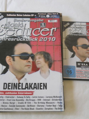 Sonic Seducer gothic metal rock German magazine used without CD and DVD