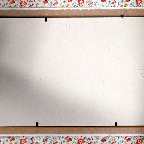 Photo frames used, pack of 8 colorful, 33.5x24.5cm and 16.5x21.5cm