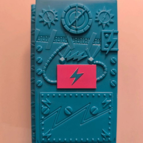 Monster High Frankie Stein Scaris City of Frights Blue Suitcase like new