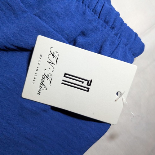 Blue women's two-piece set one size, new