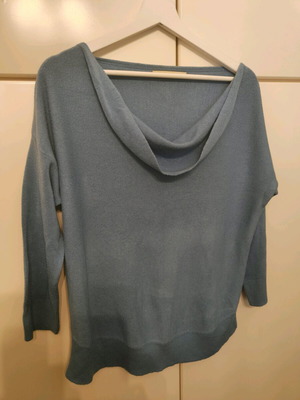 Sfera women's knitted sweater used, size L, blue