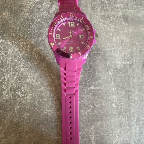 Trendy Watch wristwatch used, pink, waterproof