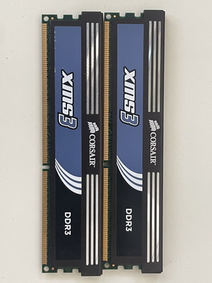 Corsair DDR3 RAM σετ 2x2GB σαν καινούργιο, 1600MHz