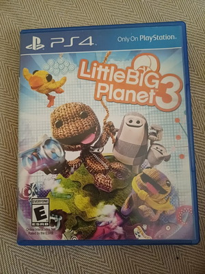 Little Big Planet 3 PS4 game used, action adventure puzzle RPG