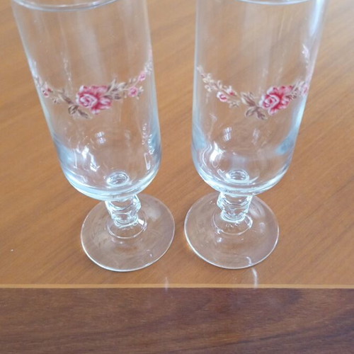 Luminarc Carmen vintage champagne glasses, set of 2