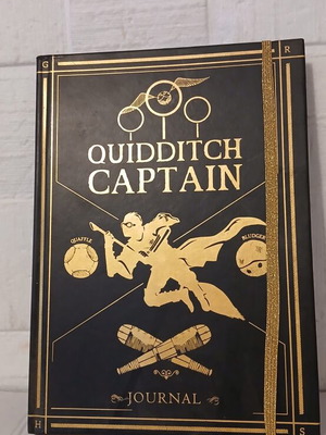 Harry Potter Quidditch Captain journal notebook