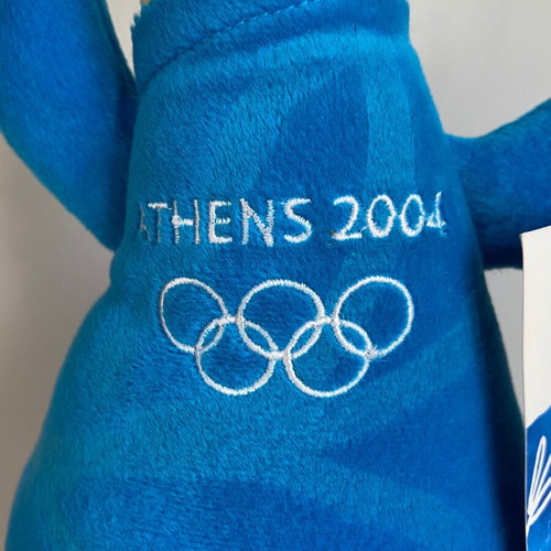 Phoebus plush mascot from Athens 2004 Olympic Games like new
