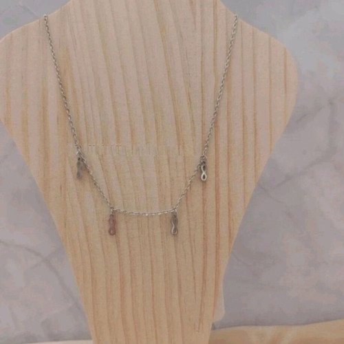 Stainless steel silver necklace new made of stainless steel