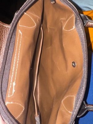 Handbag new, light brown