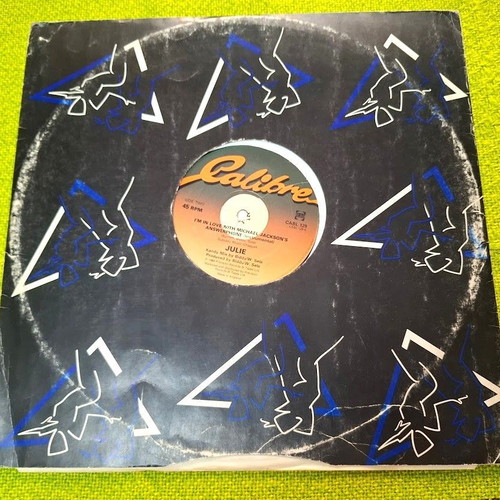 Julie I'm In Love With Michael Jackson's Answerphone 12' vinyl used, electronic