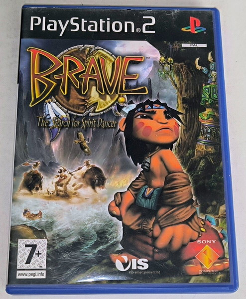 PS2 - Brave: The Search for Spirit Dancer (DVD Case, PAL, English) *Sony*