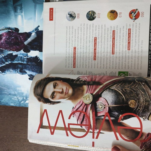 Xbox Official Magazine Christmas 2018 edition with gaming calendar