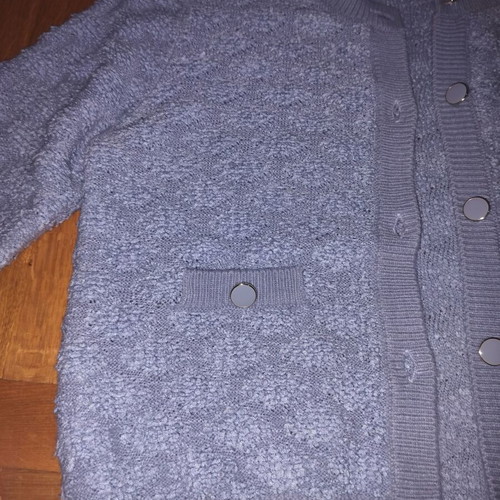 Mango cardigan like new, gray and blue, size S/M