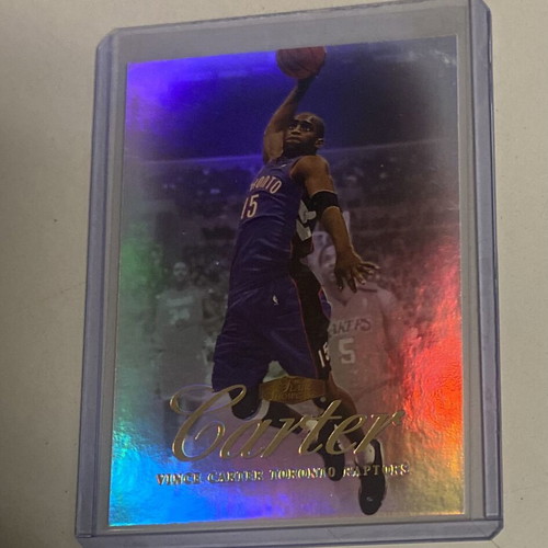 1999-00 Fleer Showcase Vince Carter #1 Toronto Raptors card new