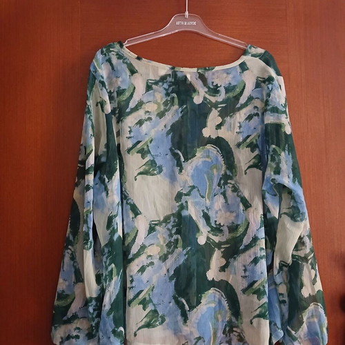 Sisley semi-transparent shirt like new