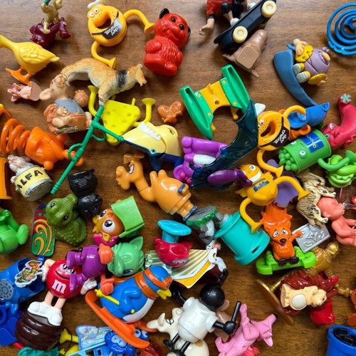 Kinder Surprise figures used, pack of 60+ assorted