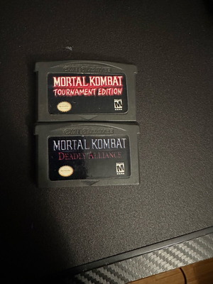 Game Boy Advance Mortal Kombat Tournament and Deadly Alliance like new