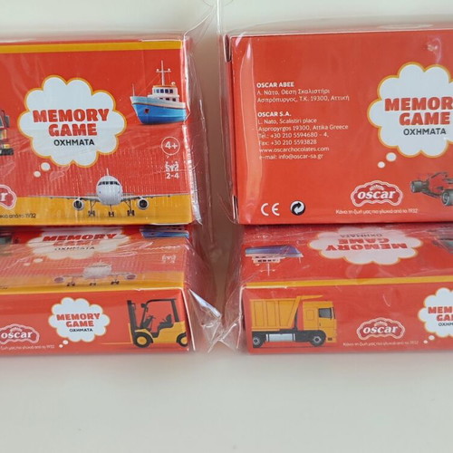 Memory game vehicles new, 24 different images