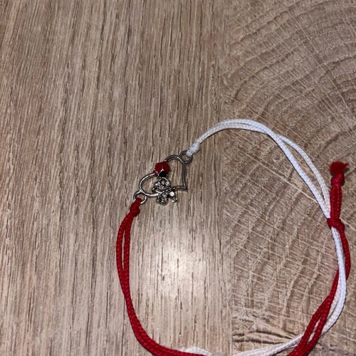 Handmade Martaki with Butterfly, Ladybug and Heart Like New