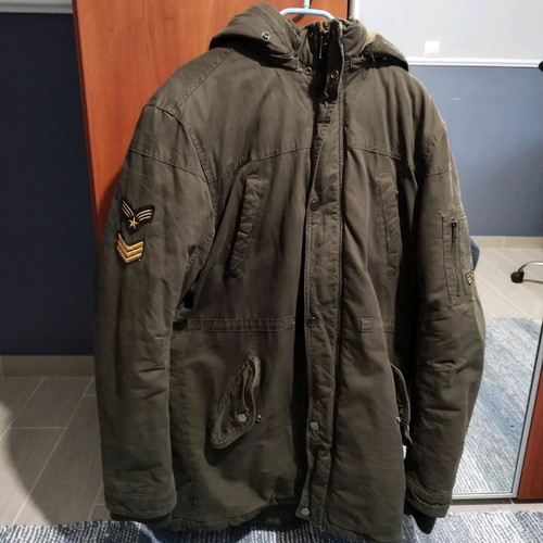 Palablu jacket used, brown, size 3XL
