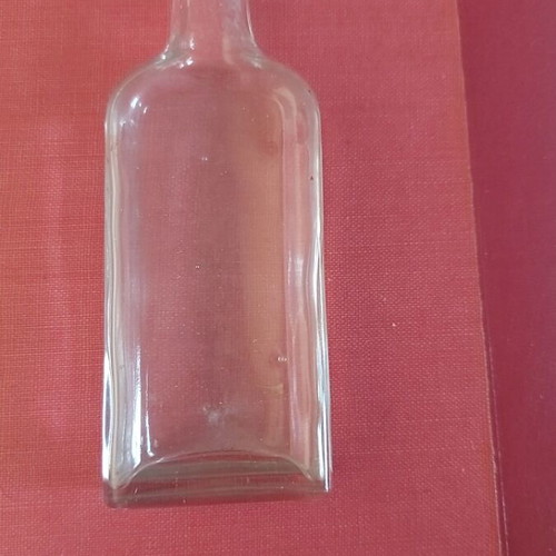 Vintage pharmaceutical bottle like new, thick glass, early 20th century style