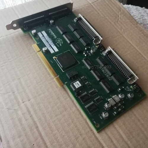 LSI Symbios Logic Dual Channel SCSI Controller Card SYM22802 PCI used