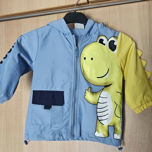 Children's windbreaker jacket 12M 3D Dinosaur like new