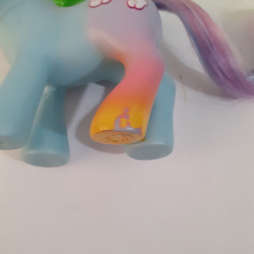 My Little Pony Rainbow Dash figure used, G3 Hasbro