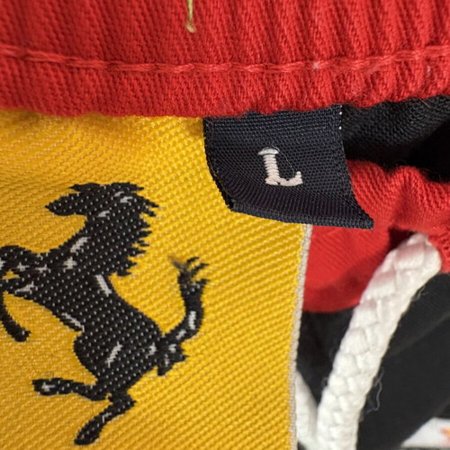 Scuderia Ferrari shorts used, retro 1996 season, size L
