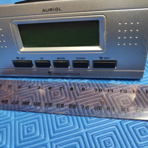 Auriol Digital Table Alarm Clock used