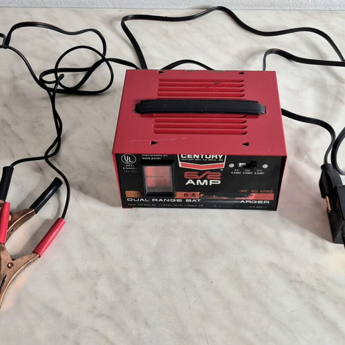 Century USA manual car battery charger