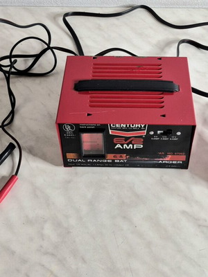Century USA manual car battery charger