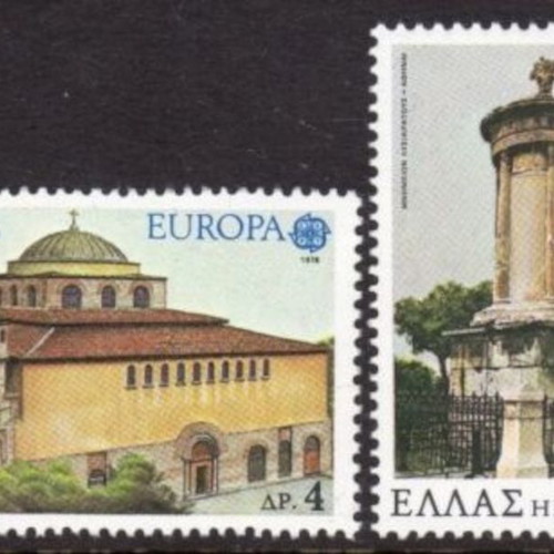 Greece 1978 Europa CEPT complete stamp set MNH