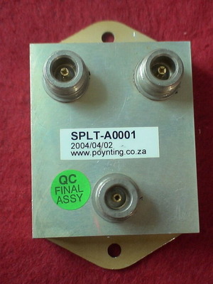 Poynting SPLT-A0001 παθητικός διαχωριστής ισχύος RF 2 κατευθύνσεων μεταχειρισμένος