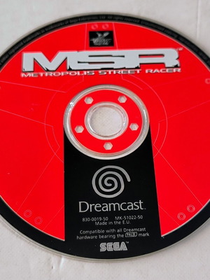 SEGA Dreamcast MSR (Metropolis Street Racer) σαν καινούργιο