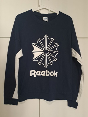 Reebok Classics Medium women's sweatshirt used blue with white