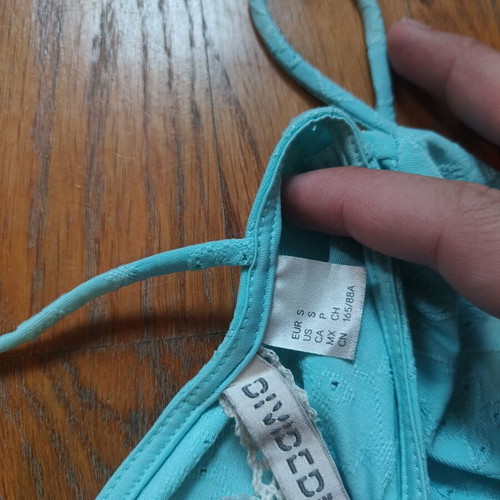 H&M summer dress, turquoise, size S