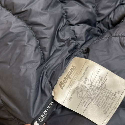 Bergans of Norway Marikollen Down Parka size S like new, black