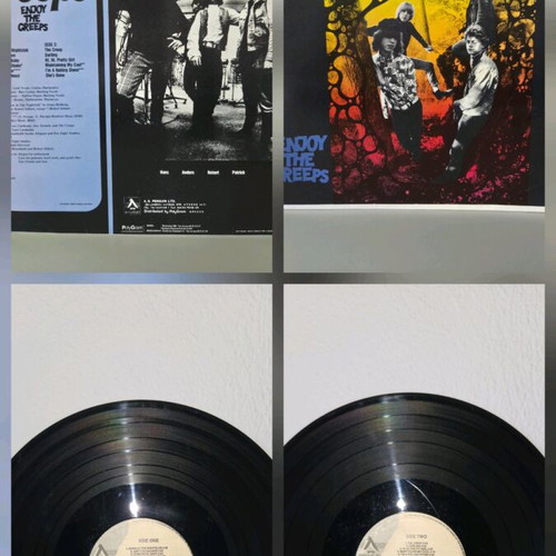 The Creeps Enjoy The Creeps vinyl LP 1987 like new, rock