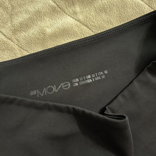 H&M Move leggings like new, size M, black