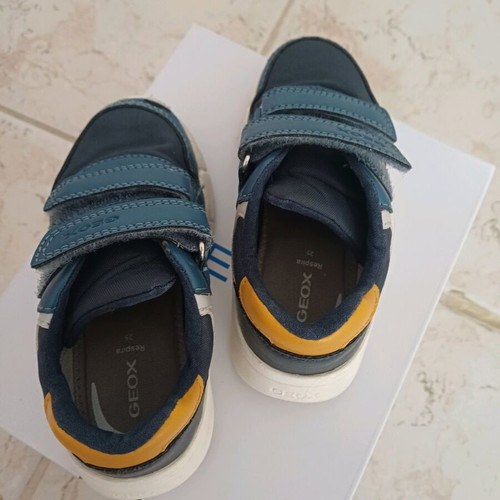 Geox athletic shoes used, size 25, waterproof, blue