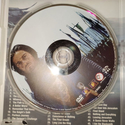 Kingdom of Heaven Deluxe Edition DVD used with subtitles, 2-disc set