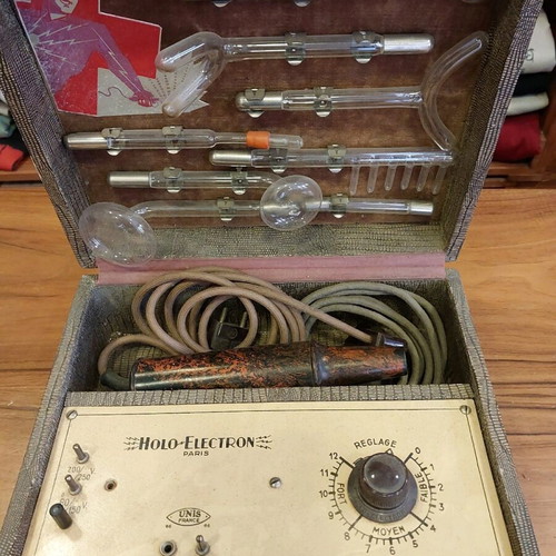 Vintage physiotherapy machine used