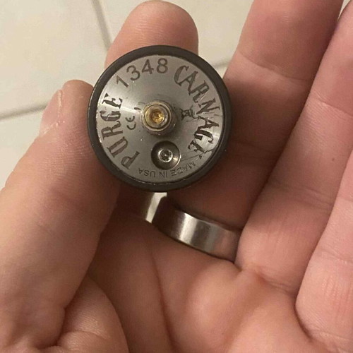 Skull Cap Purge Mods atomizer like new