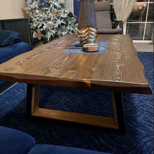Dining table and coffee table made to order, pine wood